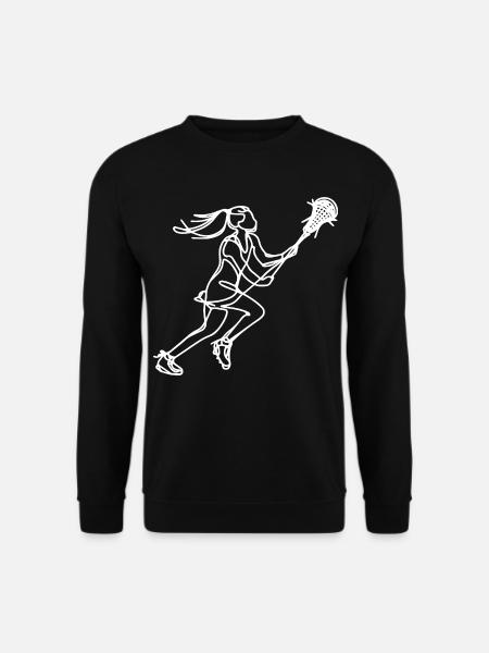 Women's Lacrosse - Unisex Sweatshirt - black