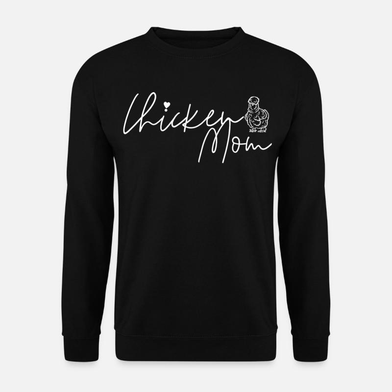 Seidenhuhn Besitzer - Unisex Pullover - Schwarz