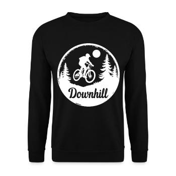 VTT de descente - Sweat-shirt Unisexe - noir - Devant - Alina (178cm) & Michal (187cm)