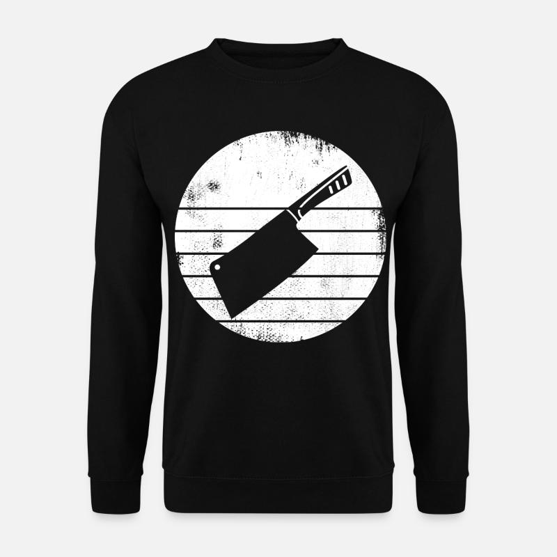 Hackmesser - Unisex Pullover - Schwarz