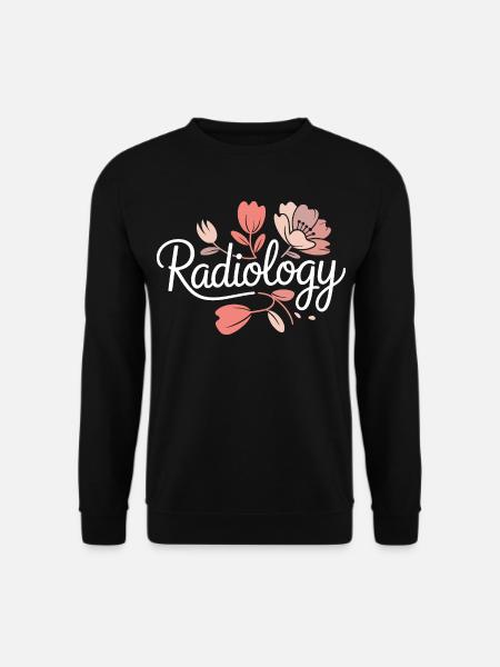 RadFlora Radiology Flowers - Unisex Sweatshirt - black