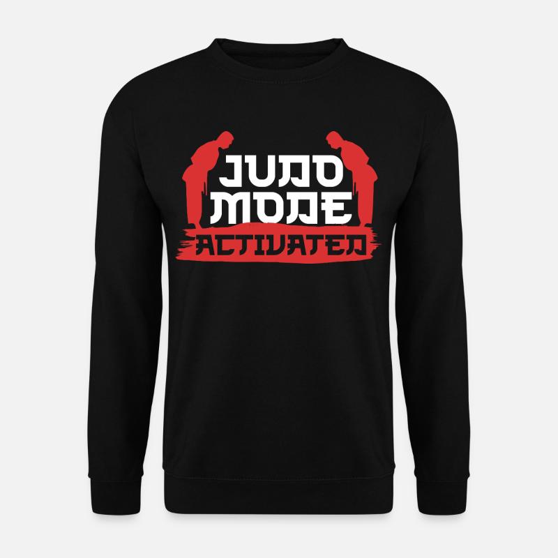 Judo Kampfsport - Unisex Pullover - Schwarz