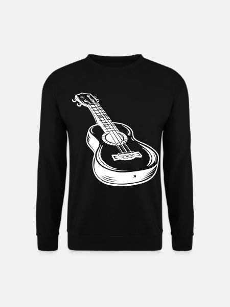 Ukulele Sketch - Unisex Sweatshirt - black
