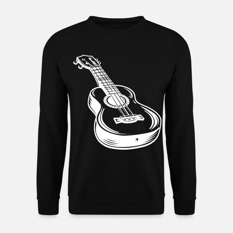 Ukulele Sketch - Unisex Sweatshirt - black
