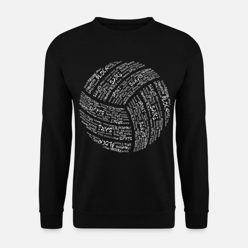 Volleyball - Unisex Sweatshirt - black