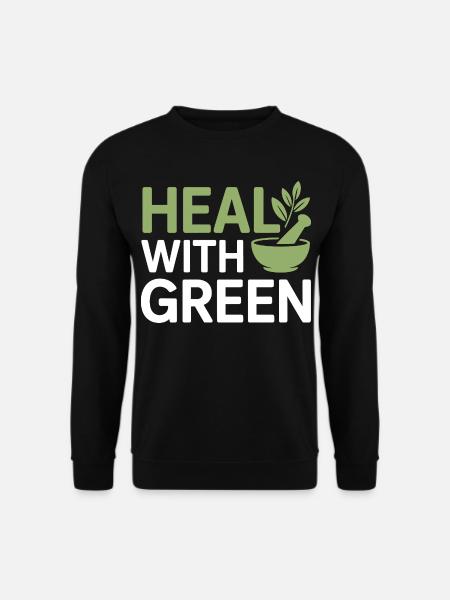 Certified Clinical Botanical Wellness Expert - Unisex Sweatshirt - black