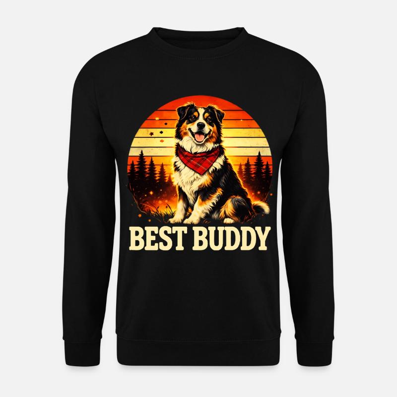 Australian Shepherd - Unisex Sweatshirt - black