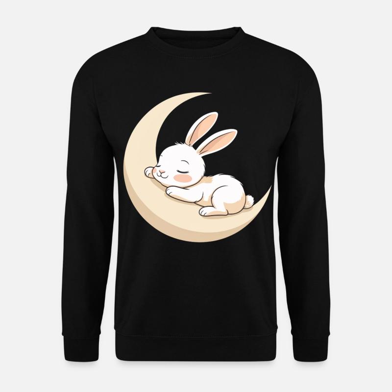 Mondhäschen Traum - Unisex Pullover - Schwarz