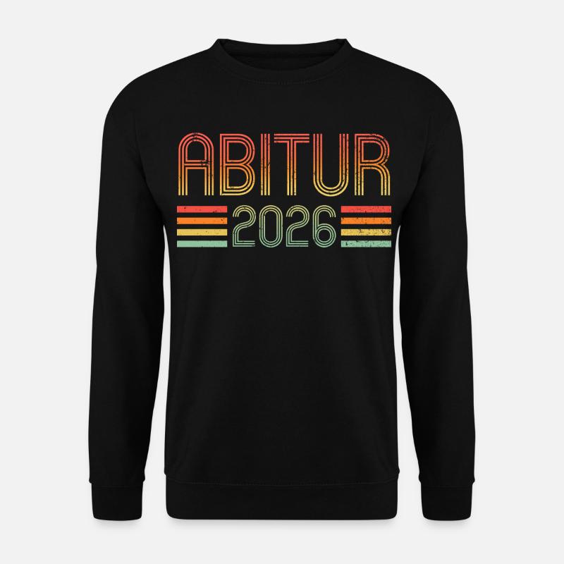 Abi 2026 - Abitur - Geschenk - Unisex Pullover - Schwarz