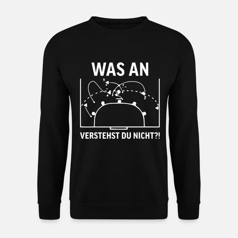 Handball Coach Handball Move Funny - Unisex Sweatshirt - black