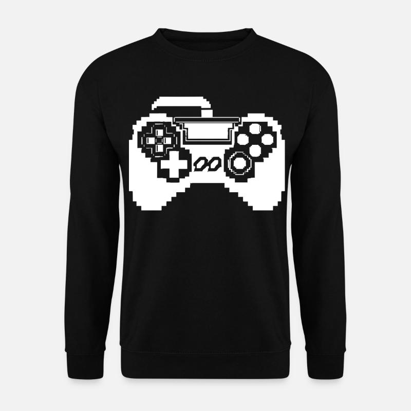 Game Controller Pixel Graphics - Unisex Sweatshirt - black