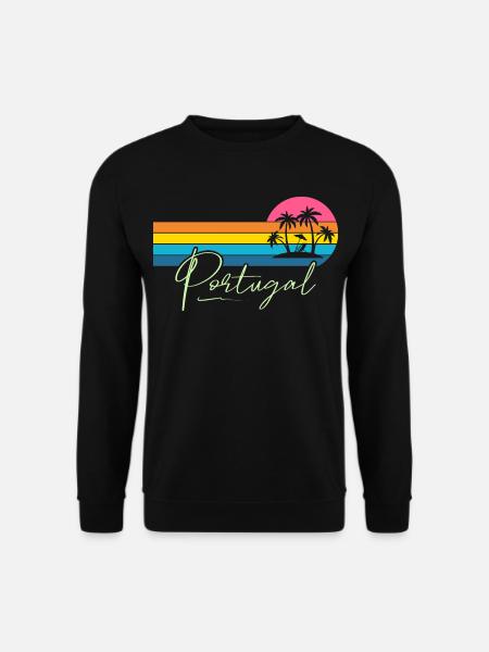 Portugal - Sweat-shirt Unisexe - noir