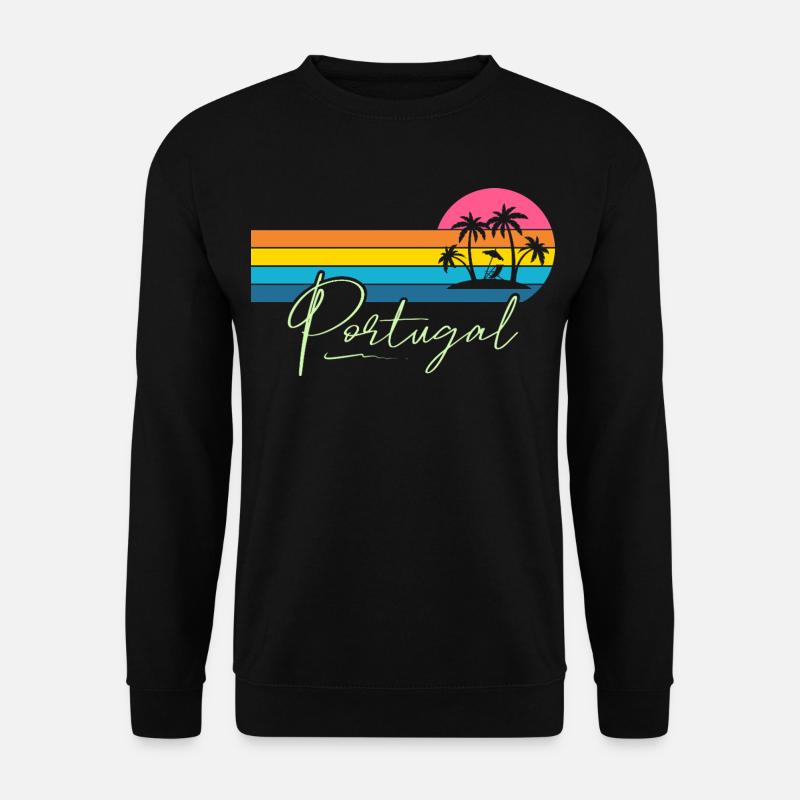 Portugal - Unisex Pullover - Schwarz