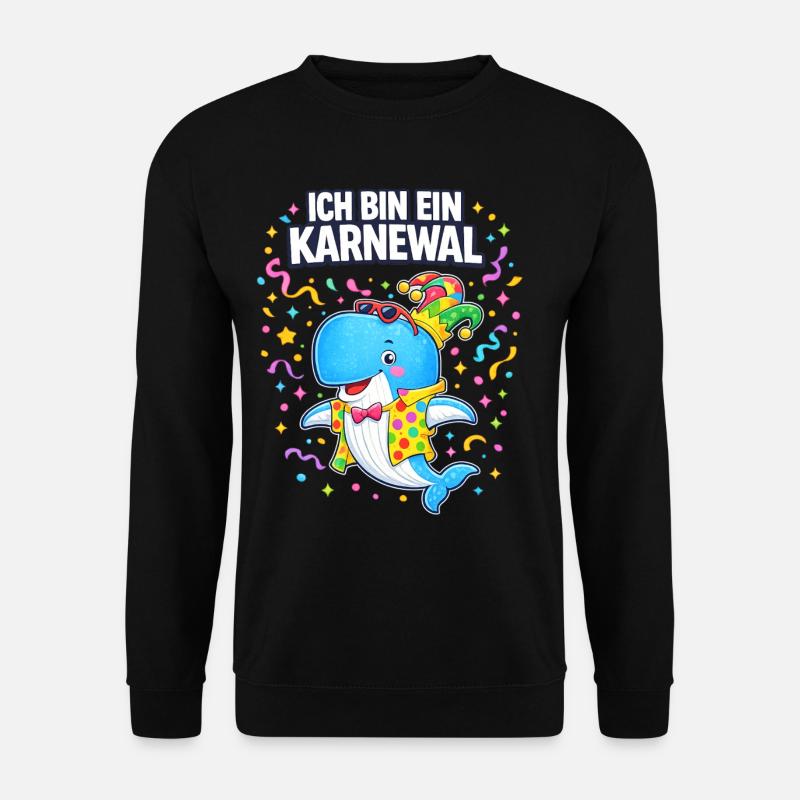 Kölner Karneval Fasching Fasnacht Karnewal - Unisex Pullover - Schwarz