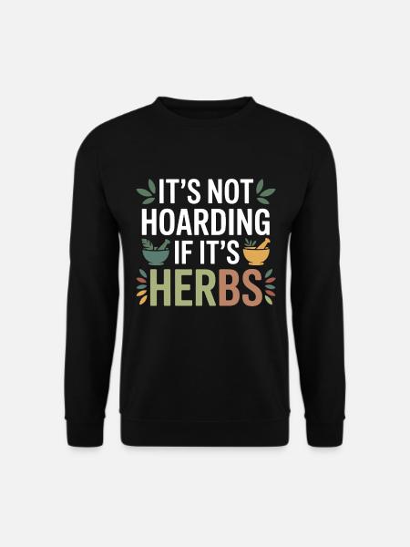 Certified Clinical Botanical Specialist - Unisex Sweatshirt - black
