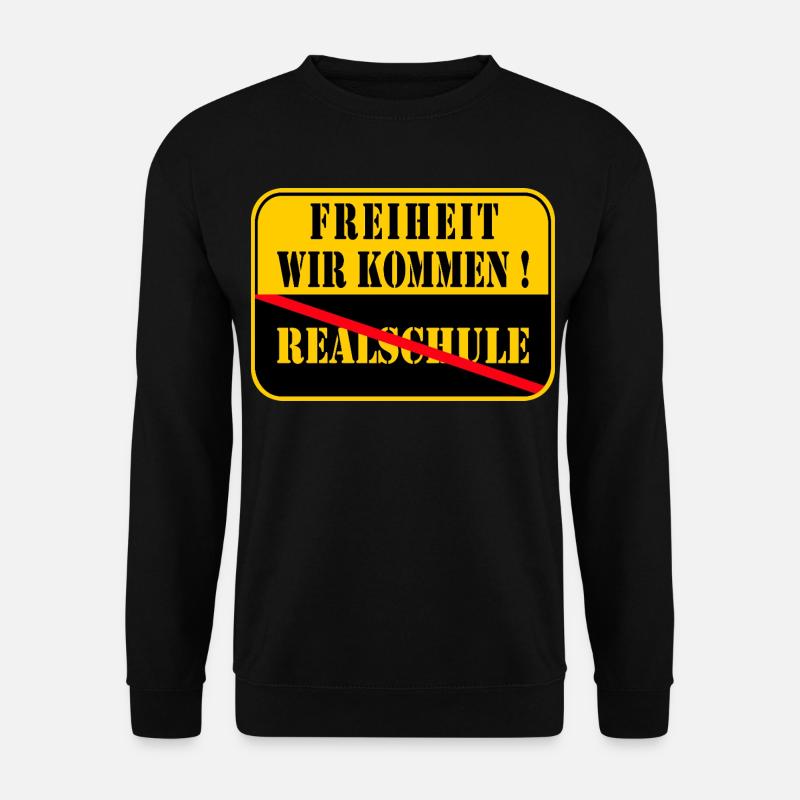 Realschule Geschafft 2026 - Unisex Pullover - Schwarz