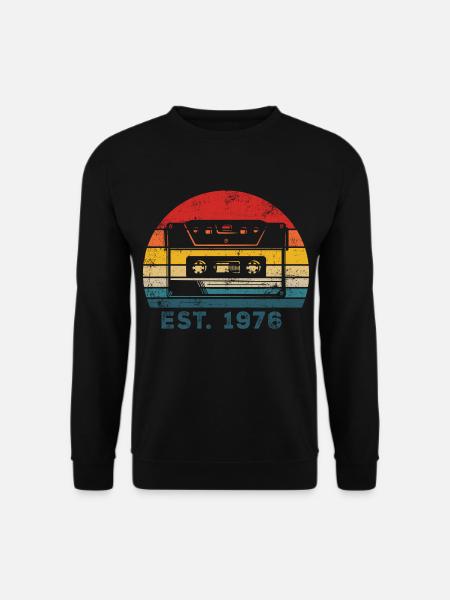 1976 50th Birthday - Unisex Sweatshirt - black