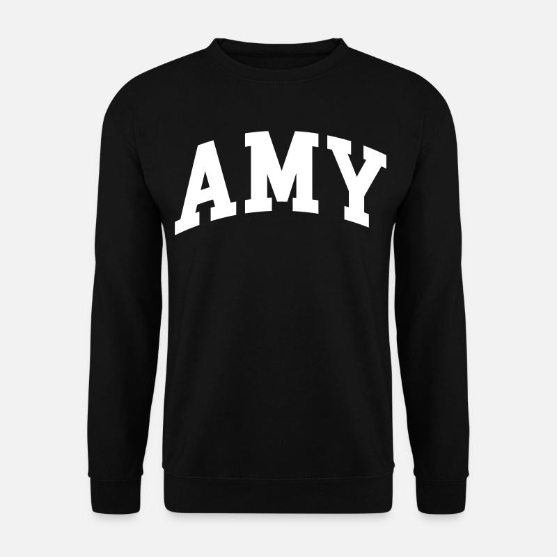 Amy - Unisex Pullover - Schwarz