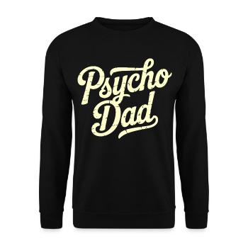 Scénario vintage de Psycho Dad - Sweat-shirt Unisexe - noir - Devant - Alina (178cm) & Michal (187cm)
