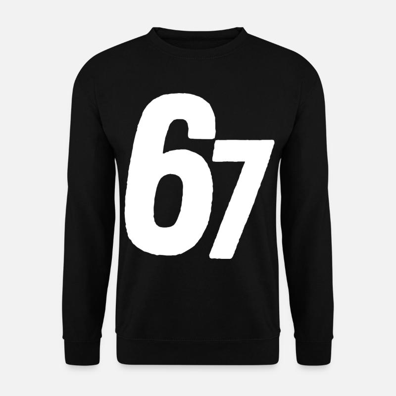 67 Six Seven - Unisex Sweatshirt - black