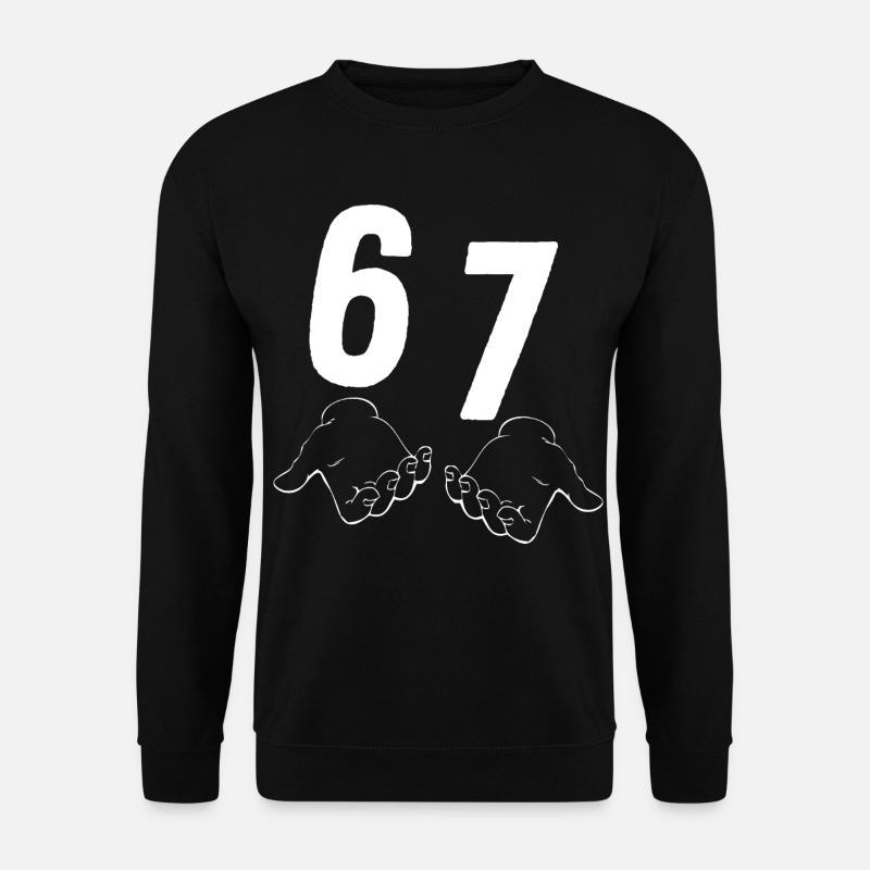67 Six Seven - Unisex Pullover - Schwarz