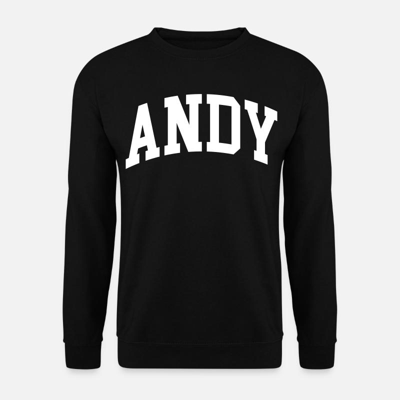 Andy - Unisex Pullover - Schwarz