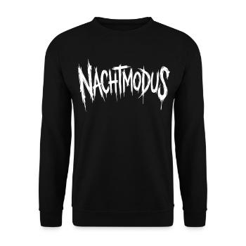 Nuit - Sweat-shirt Unisexe - noir - Devant - Alina (178cm) & Michal (187cm)