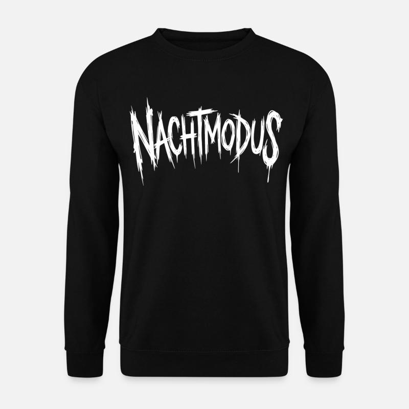 Nachtmodus - Unisex Pullover - Schwarz