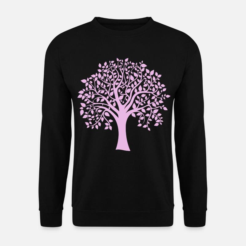 Icon Purple Jumbo Tree Print Silhouette - Unisex Sweatshirt - black