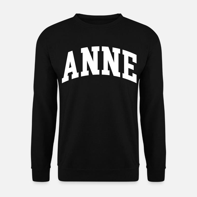 Anne - Unisex Pullover - Schwarz