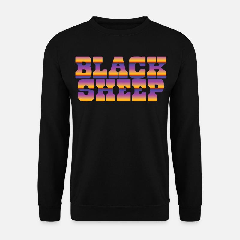 Black Sheep - Unisex Pullover - Schwarz