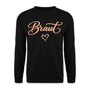 Enterrement de vie de garçon T-shirt féminin Enterrement de vie de garçon - Sweat-shirt Unisexe - noir - Devant - Alina (178cm) & Michal (187cm)