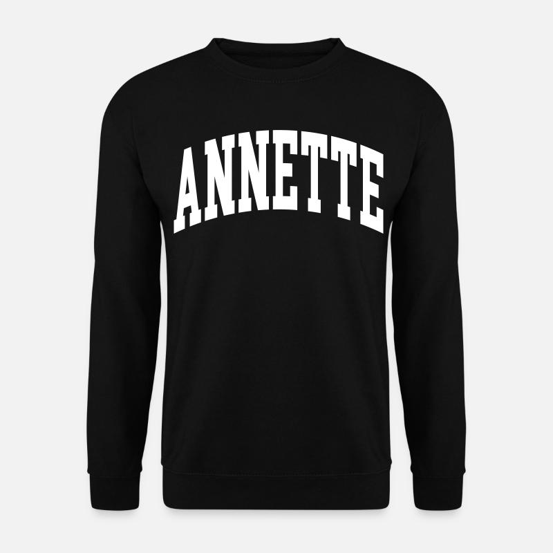 Annette - Unisex Sweatshirt - black