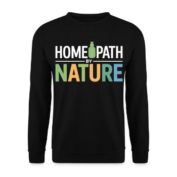 Zertifizierter Spezialist für klinische Naturheilkunde - Unisex Pullover - Schwarz - Vorne - Alina (178cm) & Michal (187cm)
