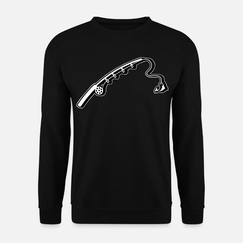 Pêche à la canne à pêche - Sweat-shirt Unisexe - noir