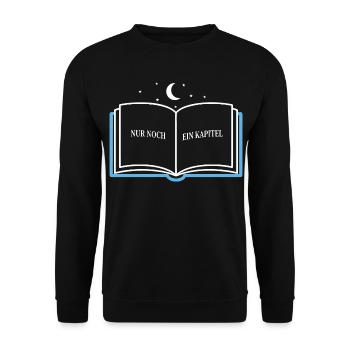 Il ne reste qu’un chapitre – la lecture - Sweat-shirt Unisexe - noir - Devant - Alina (178cm) & Michal (187cm)