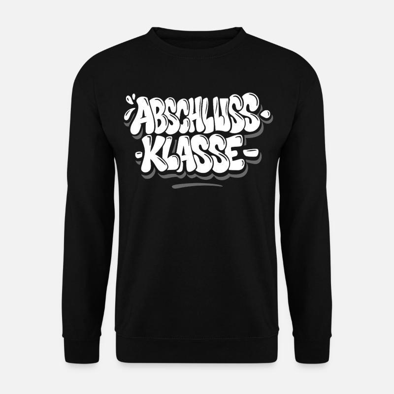 Abschlussklasse Graffiti - Unisex Pullover - Schwarz