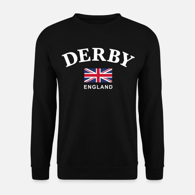 Derby, England - Unisex Pullover - Schwarz