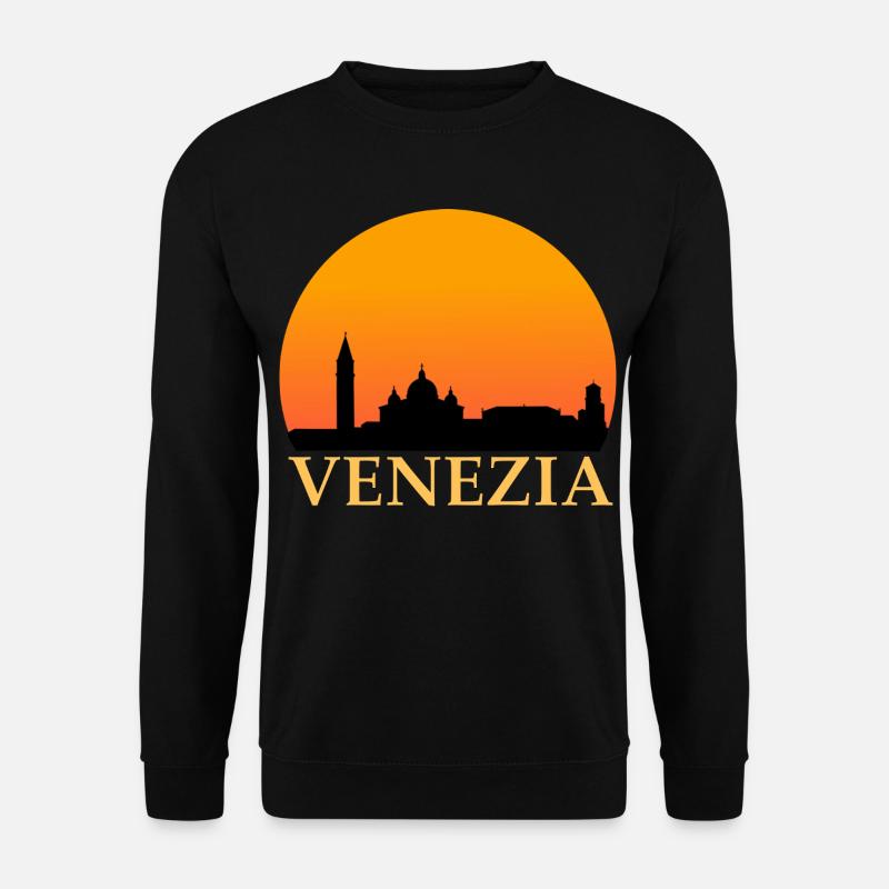Venezia Sunset - Unisex Pullover - Schwarz