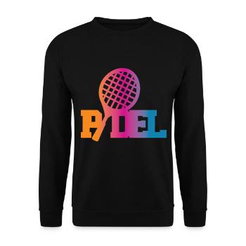 Padel - Unisex Pullover - Schwarz - Vorne - Alina (178cm) & Michal (187cm)