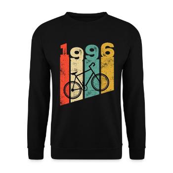 Millésime 1996 - Sweat-shirt Unisexe - noir - Devant - Alina (178cm) & Michal (187cm)