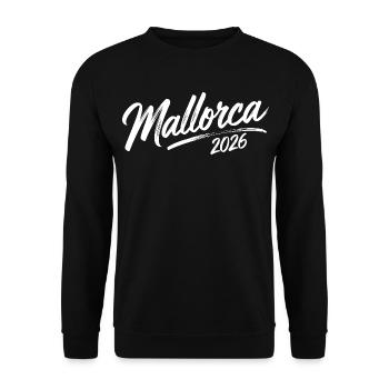 Mallorca 2026 - Unisex Sweatshirt - black - Front - Alina (178cm) & Michal (187cm)