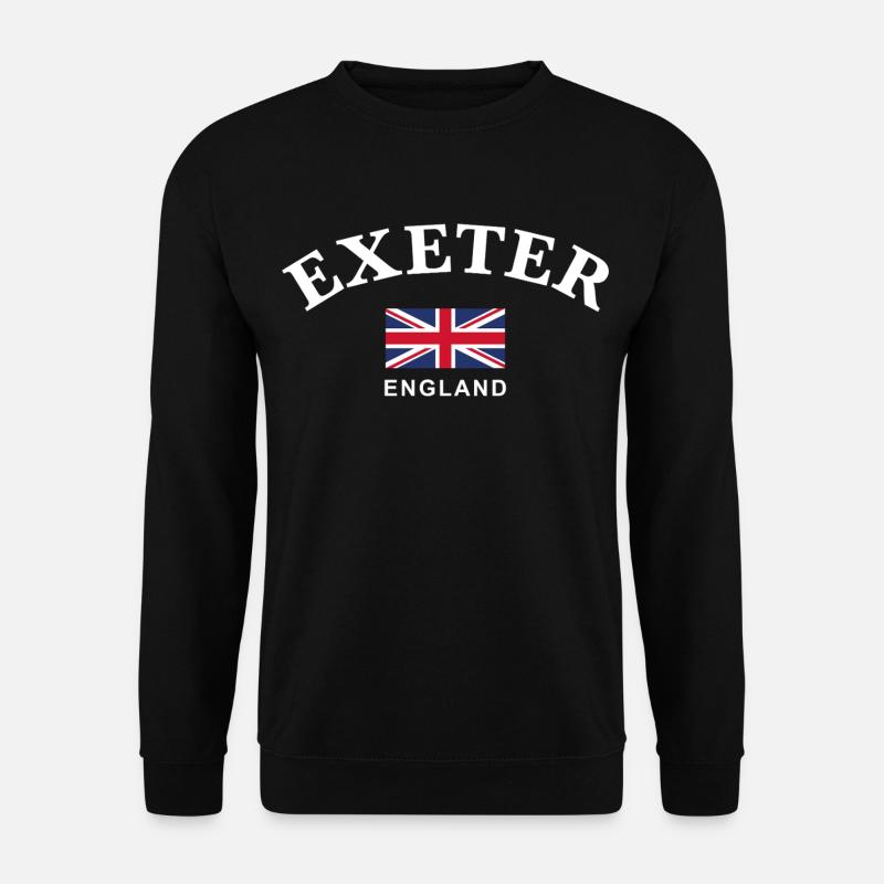 Exeter, England - Unisex Sweatshirt - black