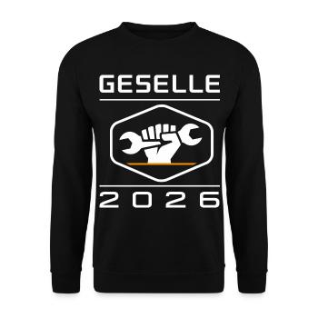 Journeyman 2026 passed training gift - Unisex Sweatshirt - black - Front - Alina (178cm) & Michal (187cm)