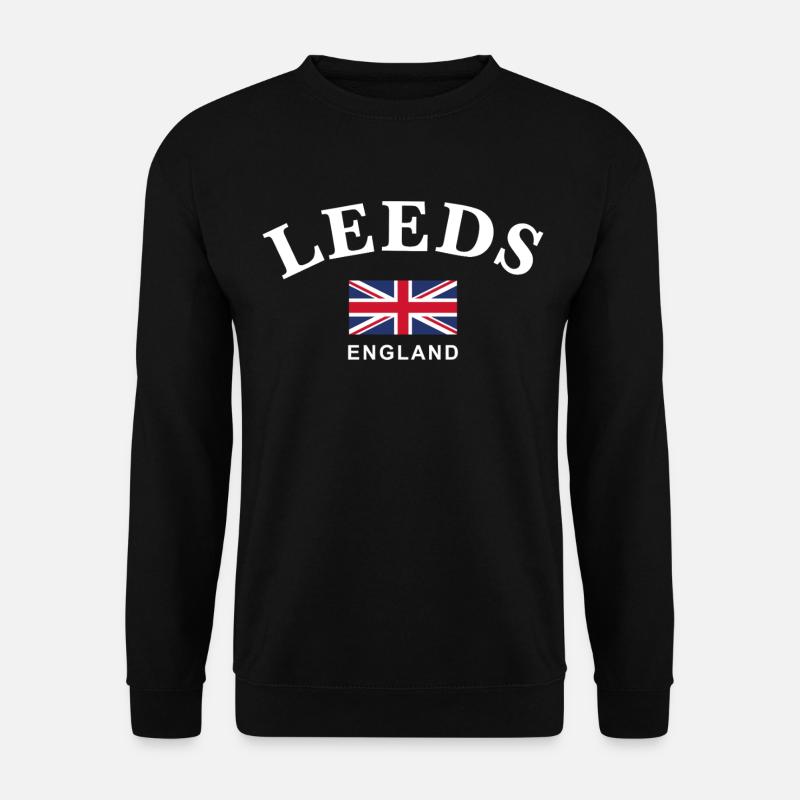 Leeds, England - Unisex Pullover - Schwarz