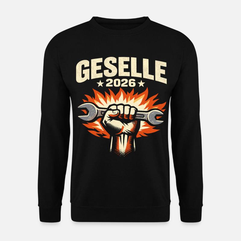 Journeyman 2026 journeyman's examination passed - Unisex Sweatshirt - black