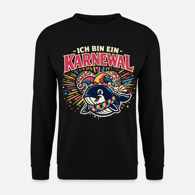 Carnival 2026 Birthday Gift Alaaf - Unisex Sweatshirt - black