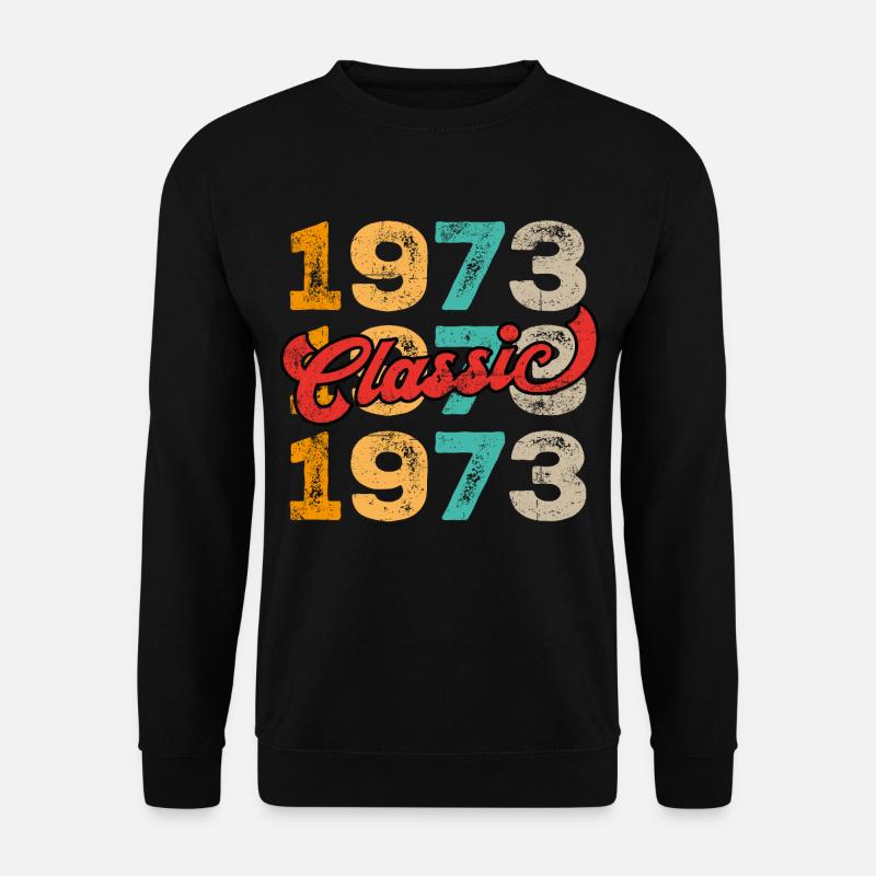 Classic 1973 - Unisex Pullover - Schwarz