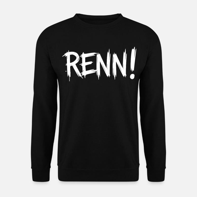 Run! (Running, running, jogging, runner) - Unisex Sweatshirt - black