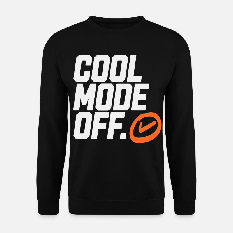 Cool mode from logo - Unisex Sweatshirt - black